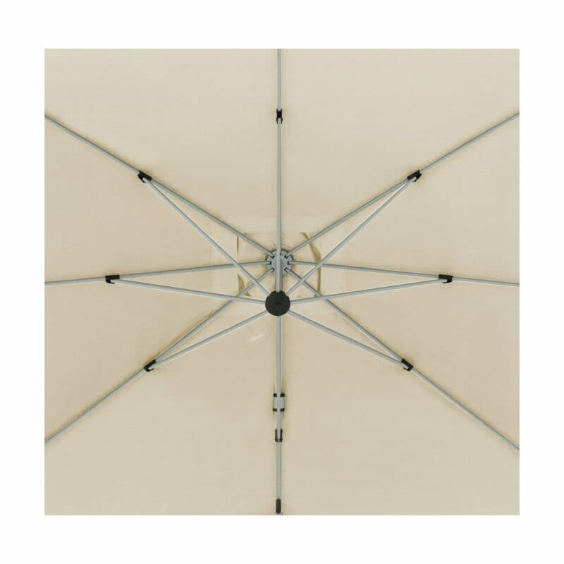 Doppler "Active" Ampelschirm 350x260 cm, Aluminium, Bezug Natur