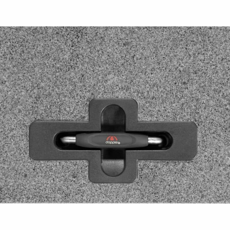 Doppler Granitplatte 50x50x8 cm, Gewicht 55 kg