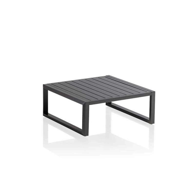 Kettler "Ocean Skid Modular" Hocker/Loungetisch, Aluminium anthrazit, 75x75 cm