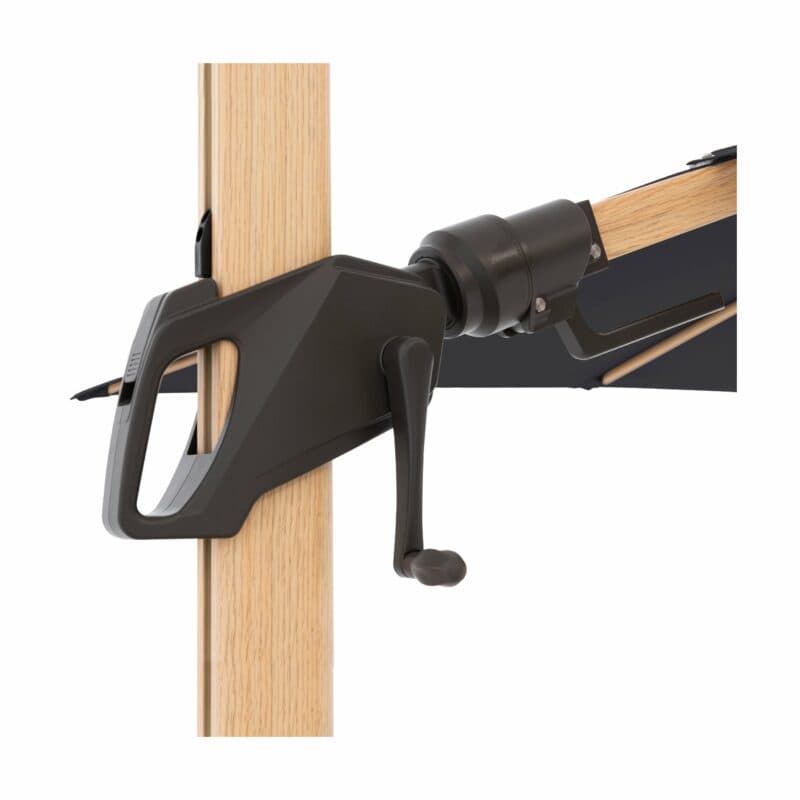Doppler "Alu Wood Pendel AX Ultra" Ampelschirm 300x220 cm