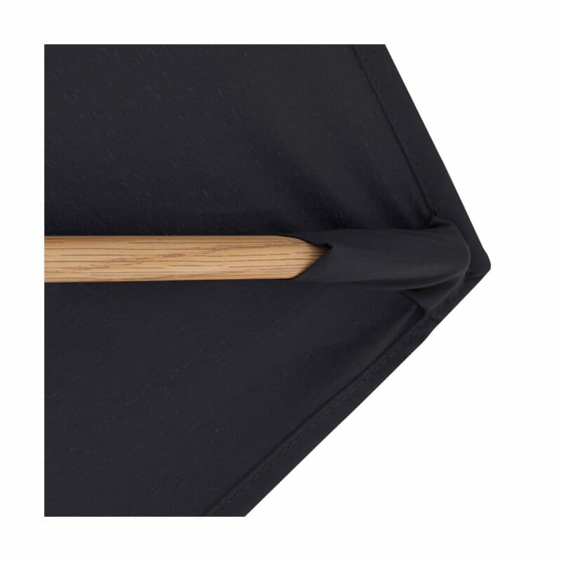 Doppler "Alu Wood Pendel AX Ultra" Ampelschirm 300x220 cm, Farbe 840 Anthrazit