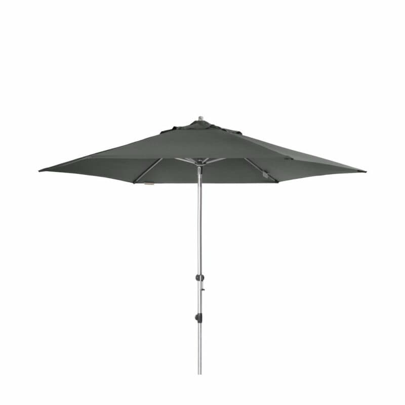 Doppler "Expert Auto Tilt" Kurbelschirm mit Höhenverstellung, rund, Farbe 840 Anthrazit