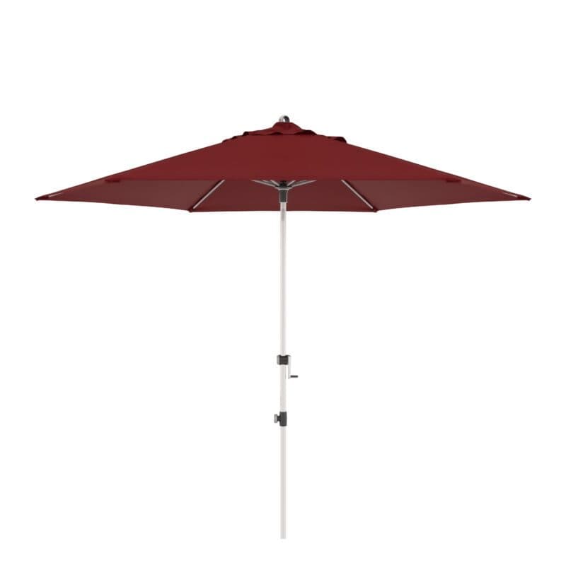 Doppler "Expert Auto Tilt" Kurbelschirm mit Höhenverstellung, rund, Farbe 833 Bordeaux