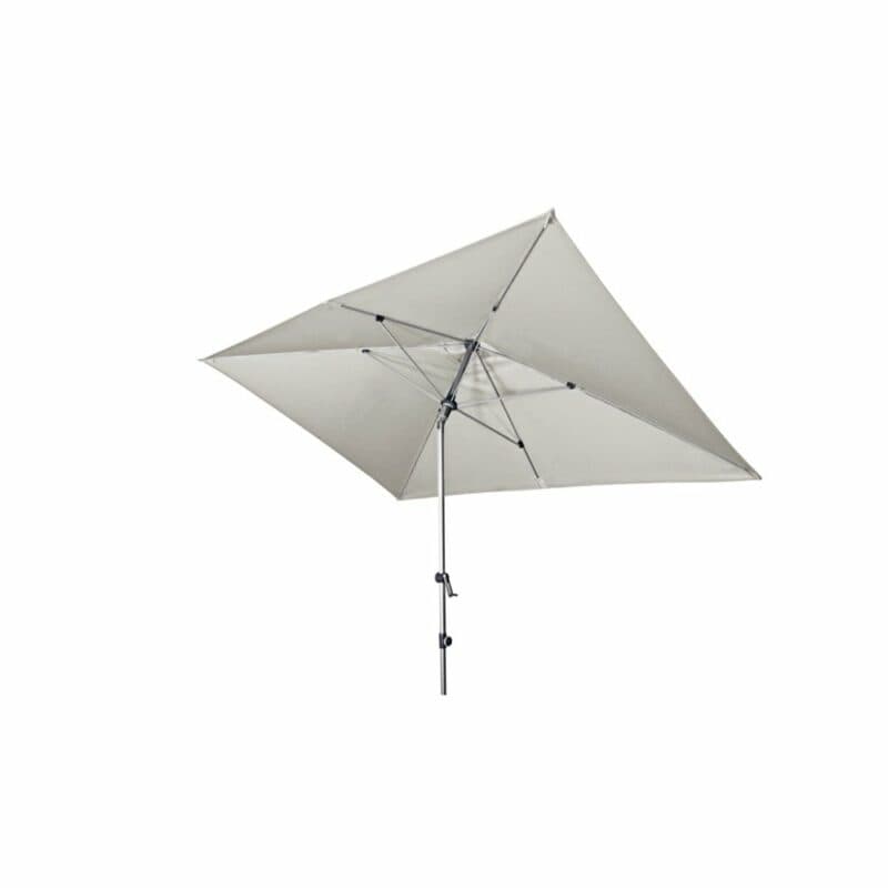 Doppler "Expert Auto Tilt" Kurbelschirm mit Höhenverstellung, 320x200 cm, Farbe 827 Hellgrau