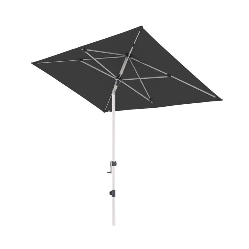 Doppler "Expert Auto Tilt" Kurbelschirm mit Höhenverstellung, 220x140 cm, Farbe 840 Anthrazit