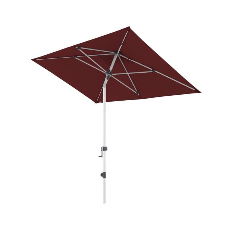 Doppler "Expert Auto Tilt" Kurbelschirm mit Höhenverstellung, 220x140 cm, Farbe 833 Bordeaux