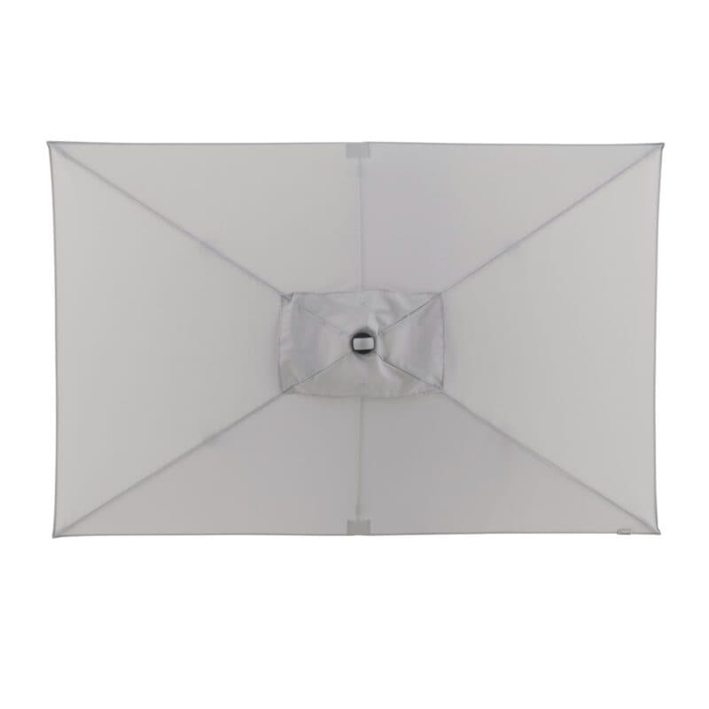 Doppler "Expert Auto Tilt" Kurbelschirm mit Höhenverstellung, 220x140 cm, Farbe 827 Hellgrau