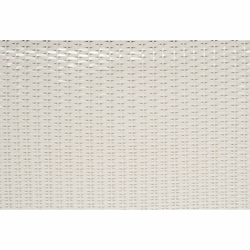 Sonnenpartner Strandkorb Geflecht weiß