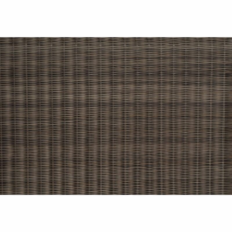 Sonnenpartner Strandkorb PE-Rundgeflecht cappuccinooptik