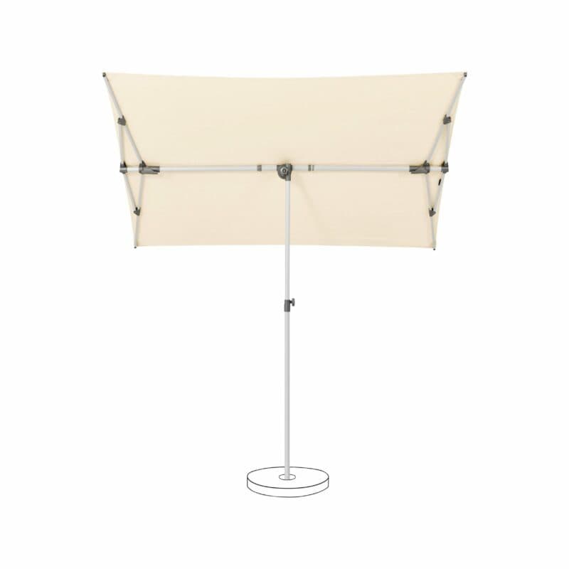 SUNCOMFORT® by GLATZ "Flex-Roof", Sonnenschirm, Dessin 040 - Ecru