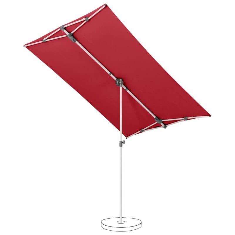 SUNCOMFORT® by GLATZ "Flex-Roof", Sonnenschirm, Dessin 064- Aurora Red