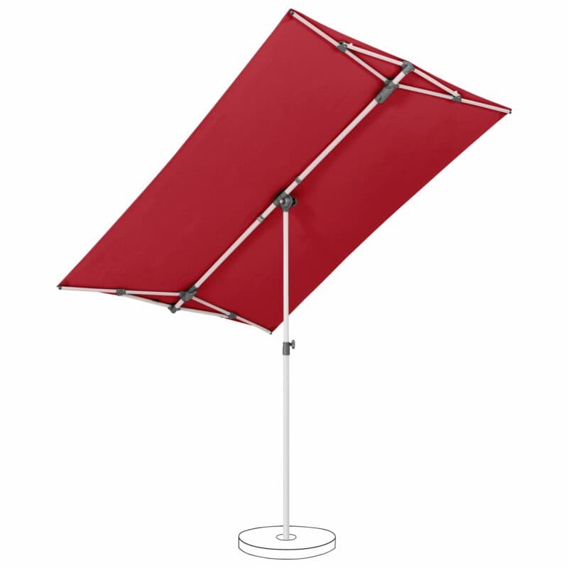 SUNCOMFORT® by GLATZ "Flex-Roof", Sonnenschirm, Dessin 064- Aurora Red