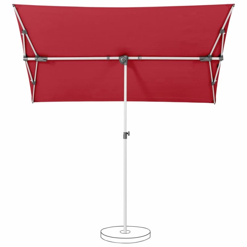 SUNCOMFORT® by GLATZ "Flex-Roof", Sonnenschirm, Dessin 064- Aurora Red