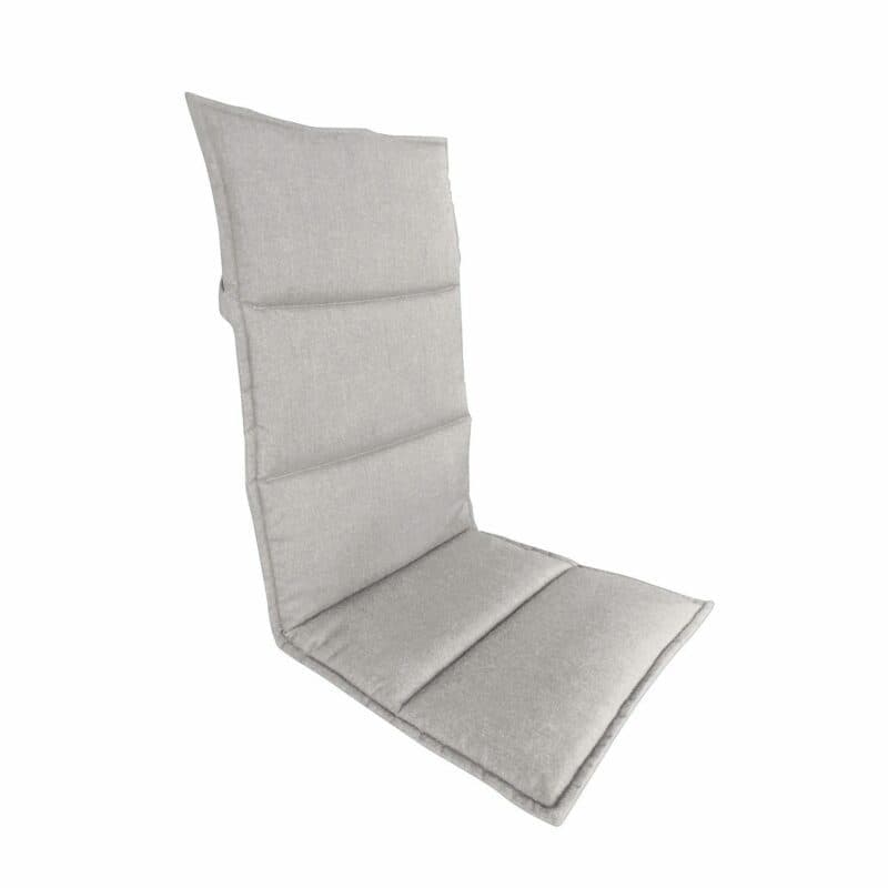 Gartenkultur Auflage für Hochlehner, mit Stehsaum, Silver Grey Basic