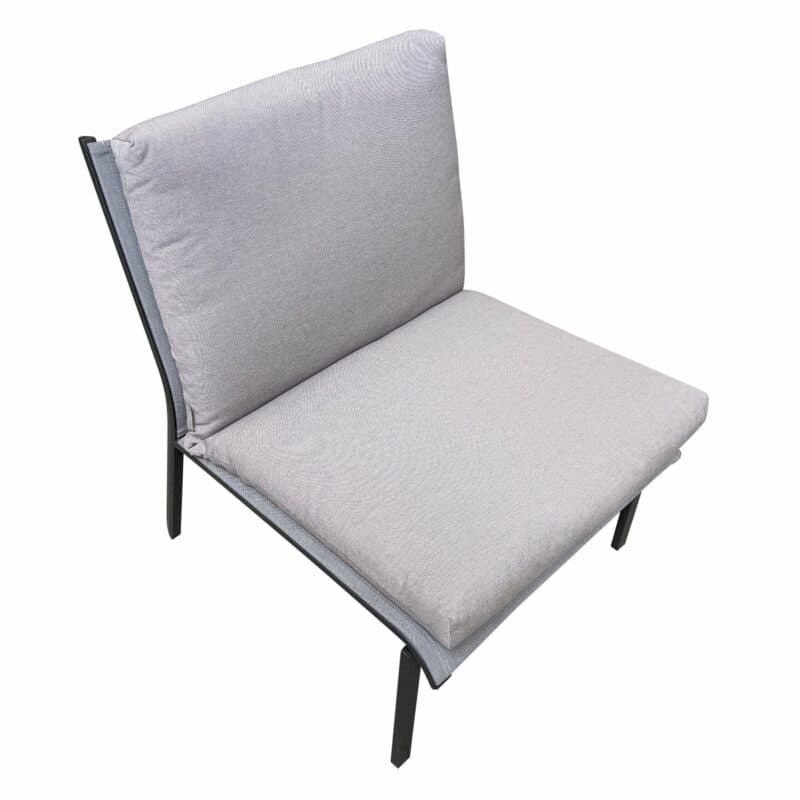 Gartenkultur Kissen für Loungesessel "Dransy", Silver Grey Basic