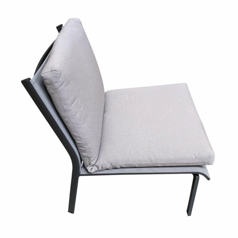 Gartenkultur Kissen für Loungesessel "Dransy", Silver Grey Basic