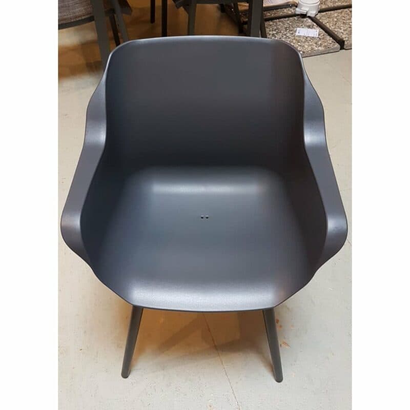 Hartman "Sophie Studio" Armchair, Gestell Aluminium xerix, Sitzschale Kunststoff xerix, Ausstellung Lauchringen