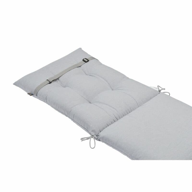 Kettler "Hear" Auflage hellgrau, Detail Befestigung