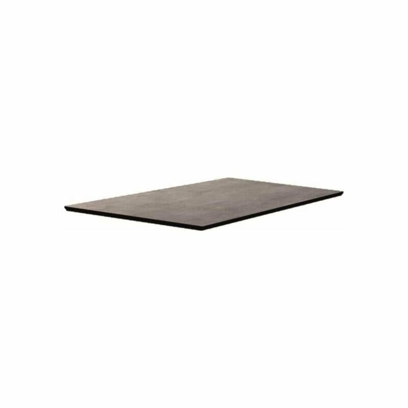 Stern Einlegeplatte zu Ausziehtisch, HPL Metallic grau