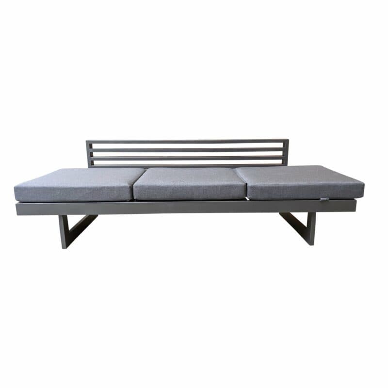 Stern "Holly/New Holly" Lounge, Aluminium anthrazit, Bezug Outdoorstoff schiefergrau