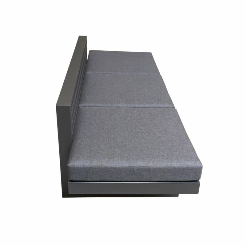 Stern "New Holly" Lounge, Aluminium anthrazit, Bezug Outdoorstoff schiefergrau