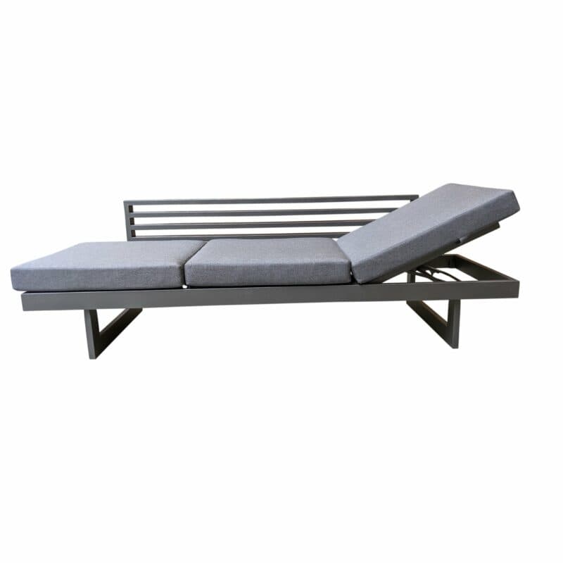Stern "Holly/New Holly" Lounge, Aluminium anthrazit, Bezug Outdoorstoff schiefergrau, Verstellfunktion