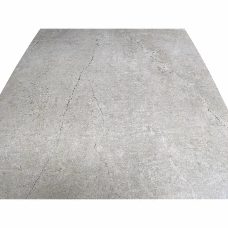 SIT Mobilia "Jura-Delemont" Gartentisch, Gestell Stahl anthrazit lackiert, Tischplatte Dekton Soke, Detail Tischplatte