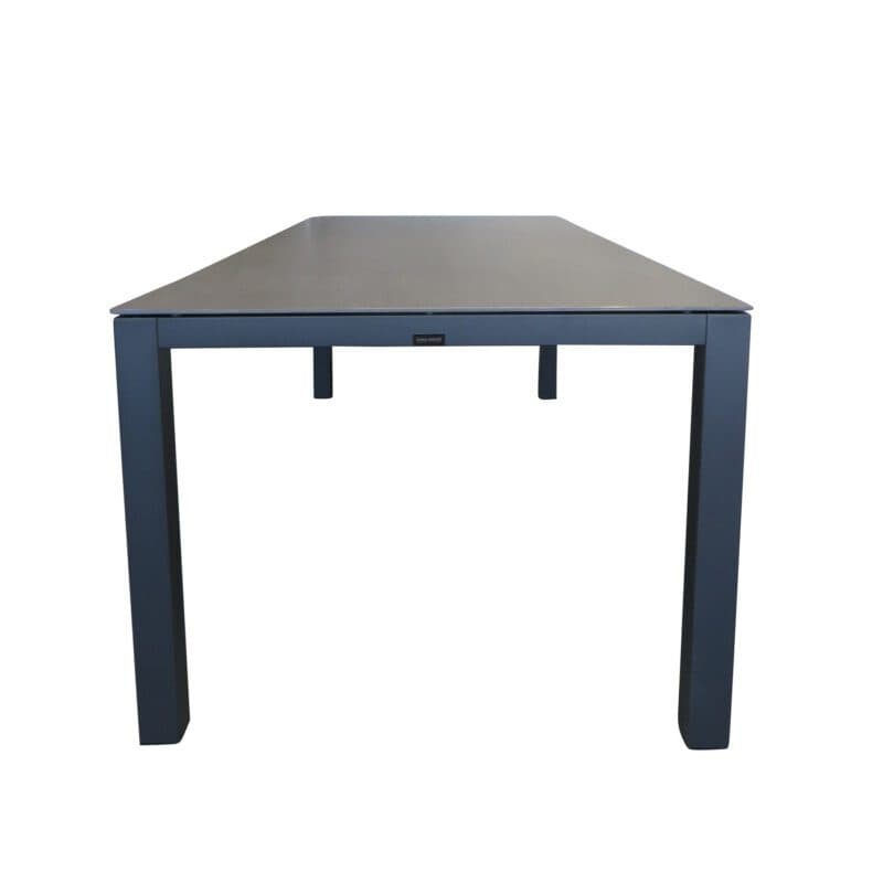 Home Islands Miharu Gartentisch 240x100 cm, Gestell Edelstahl anthrazit, Tischplatte Keramik Aspen Grey