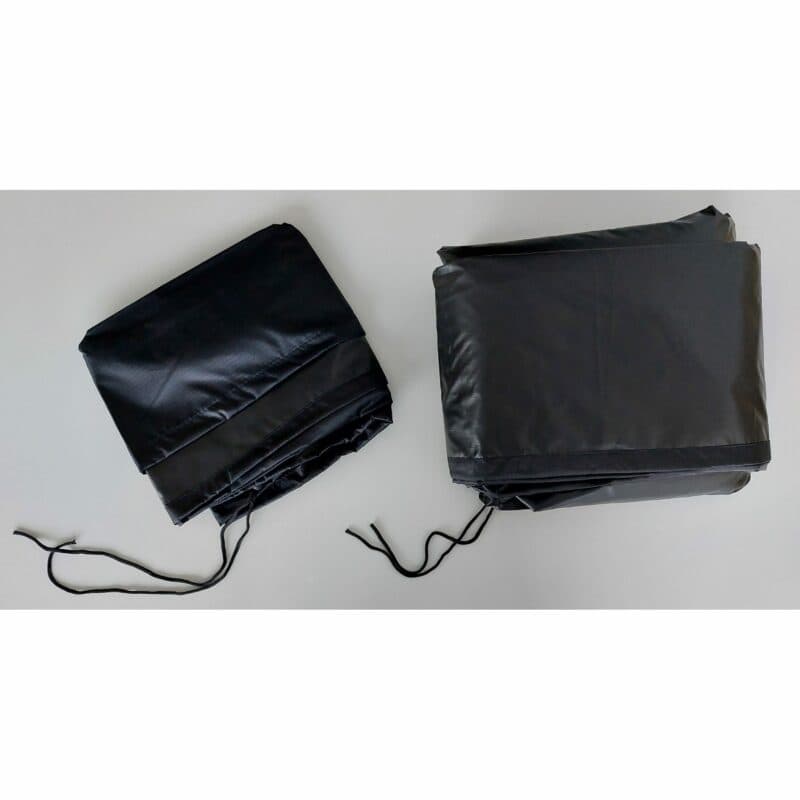 Home Islands Schutzhüllen-Set für 6-teilige Ecklounge-Gruppe "Ko Bon", schwarz