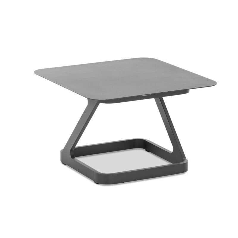 Niehoff "Quattro" Beistelltisch, Aluminium anthrazit, 70x70 cm