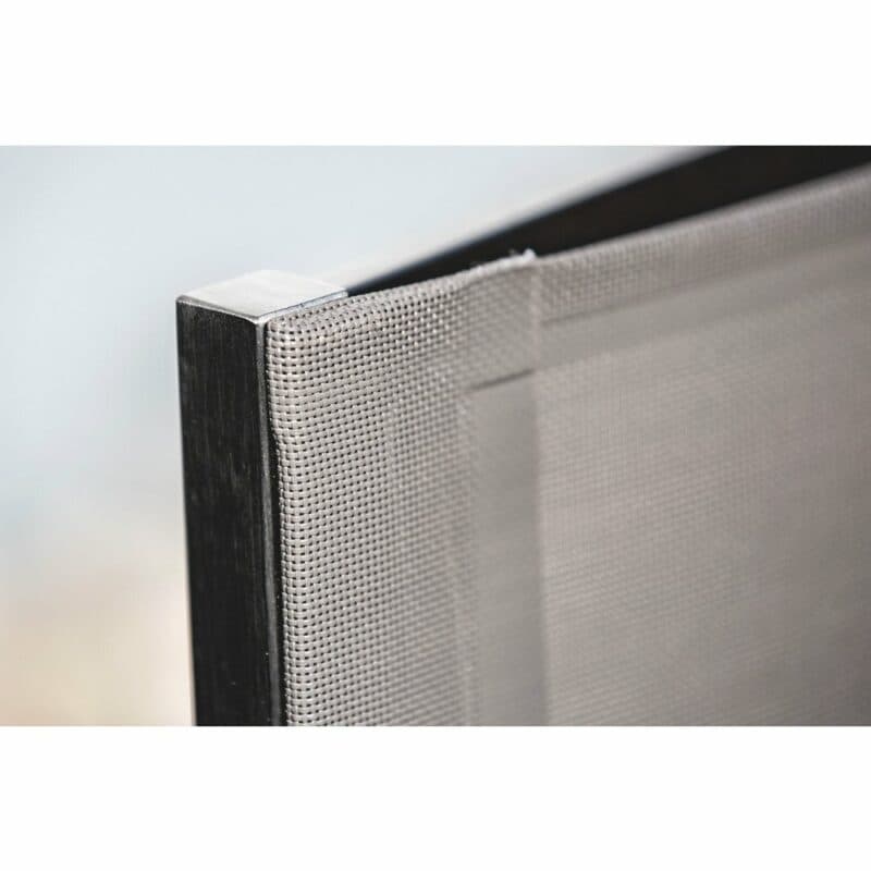 Niehoff "Scalea Flex" Hochlehner, Gestell Edelstahl gebürstet, Textilen taupe