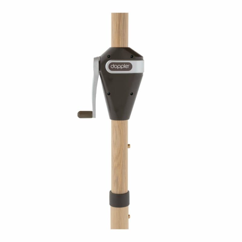 Doppler "Alu Wood Auto Tilt Ultra" Kurbelschirm