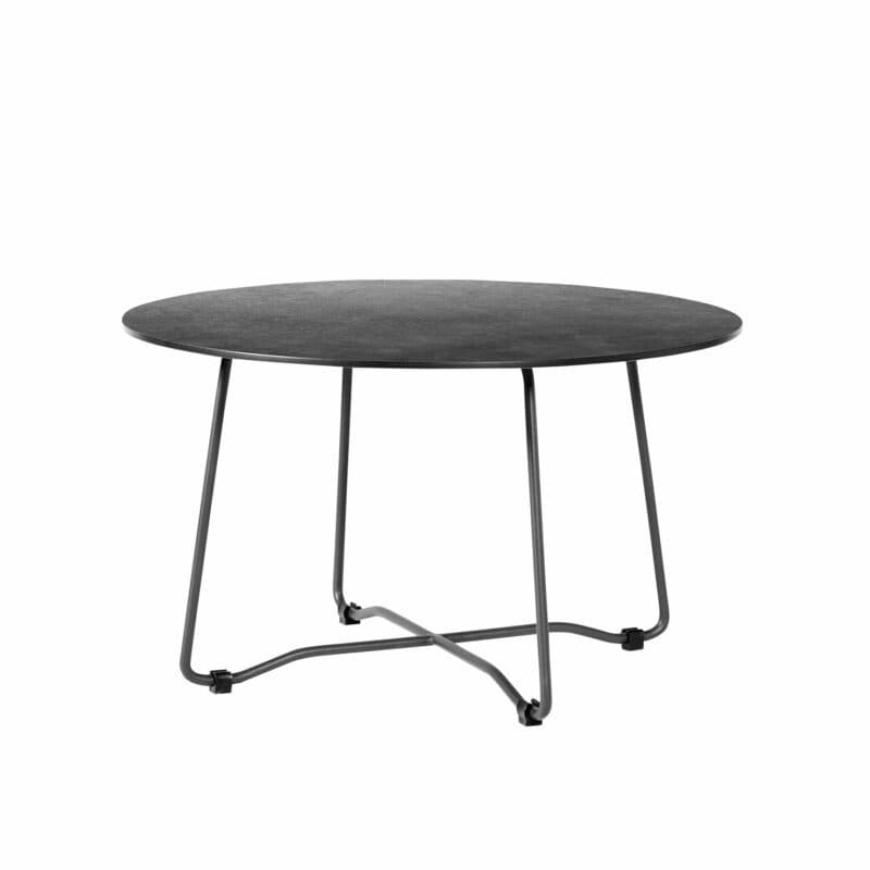 Diamond Garden "Bristol" Loungetisch groß, Gestell Edelstahl dunkelgrau, Tischplatte HPL Granit dunkel