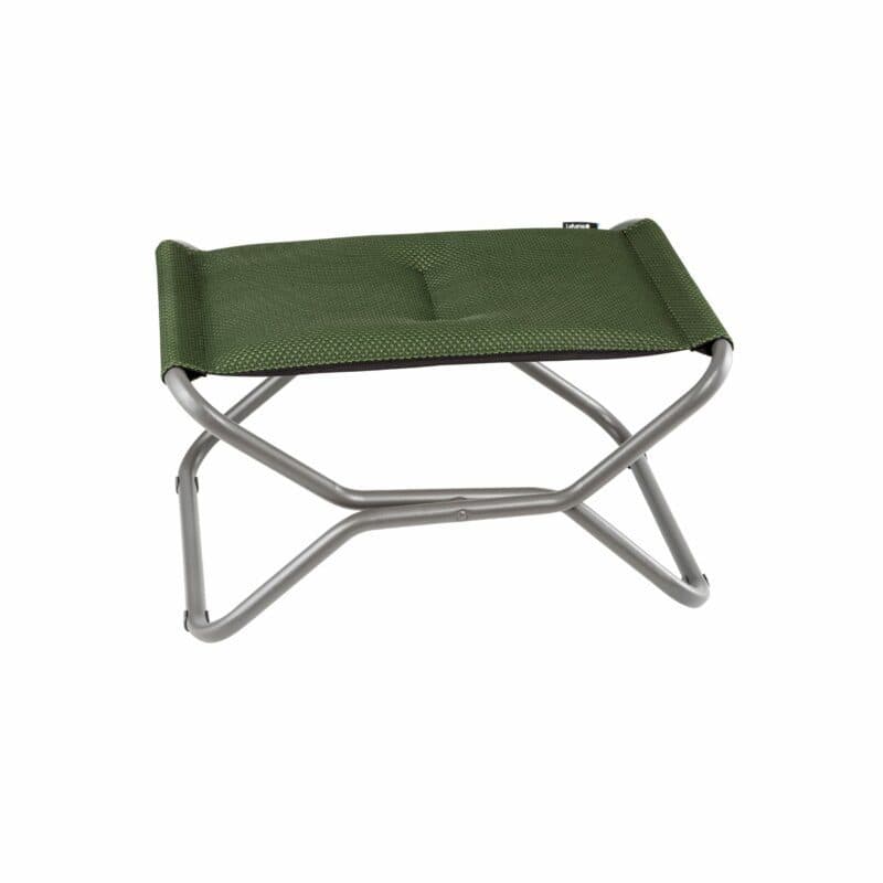 Lafuma "Next BeComfort®" Hocker, Stahl titane, Textilene olive