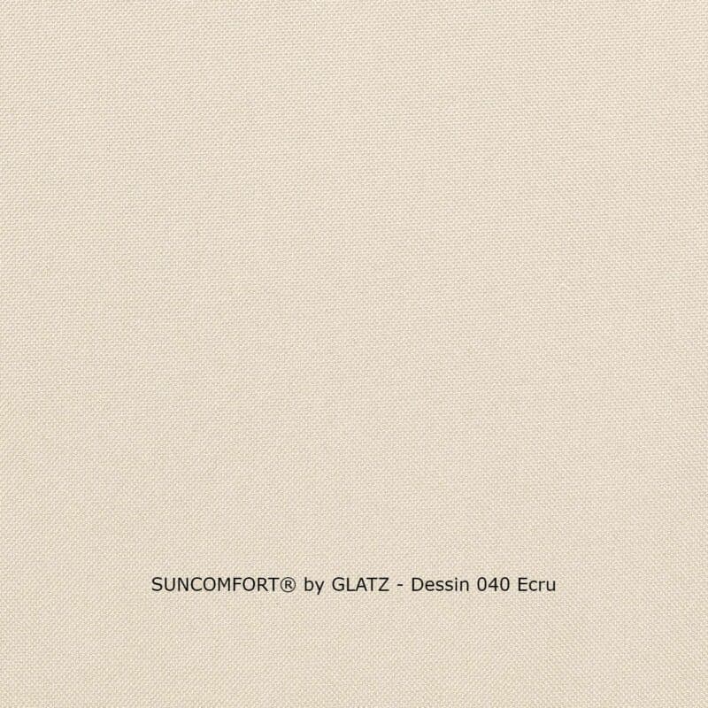 SUNCOMFORT® by GLATZ Stoffmuster Dessin 040 Ecru
