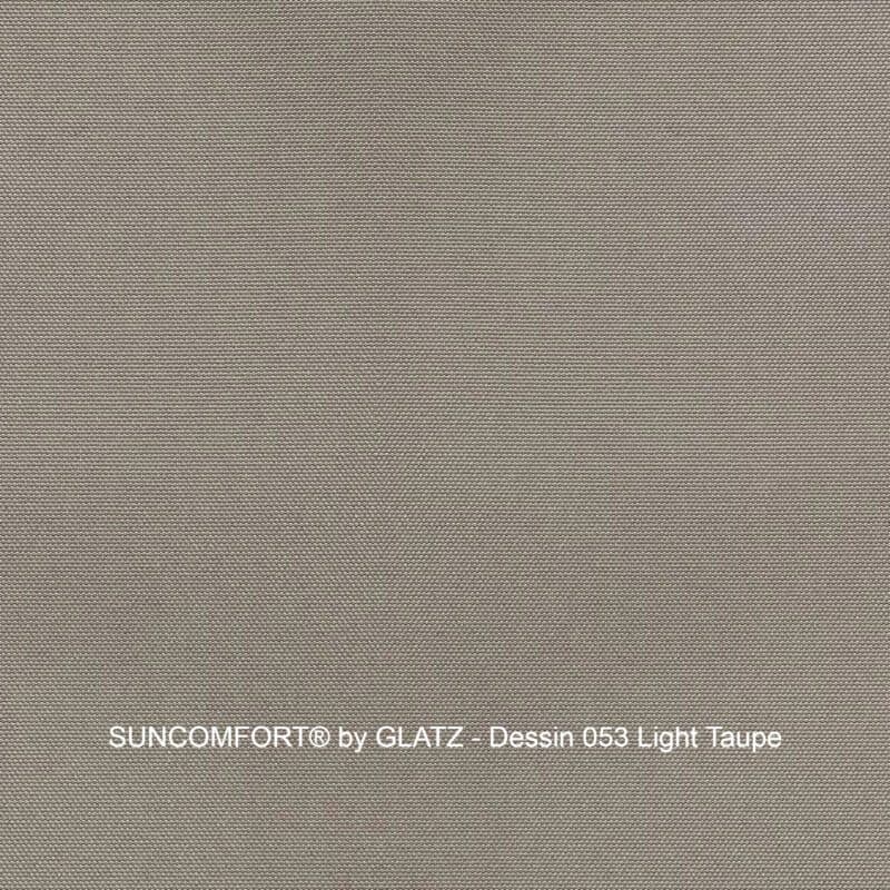 SUNCOMFORT® by GLATZ Stoffmuster Dessin 053 Light Taupe
