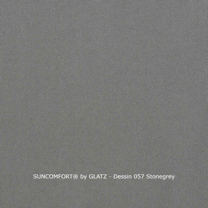 SUNCOMFORT® by GLATZ Stoffmuster Dessin 057 Stonegrey