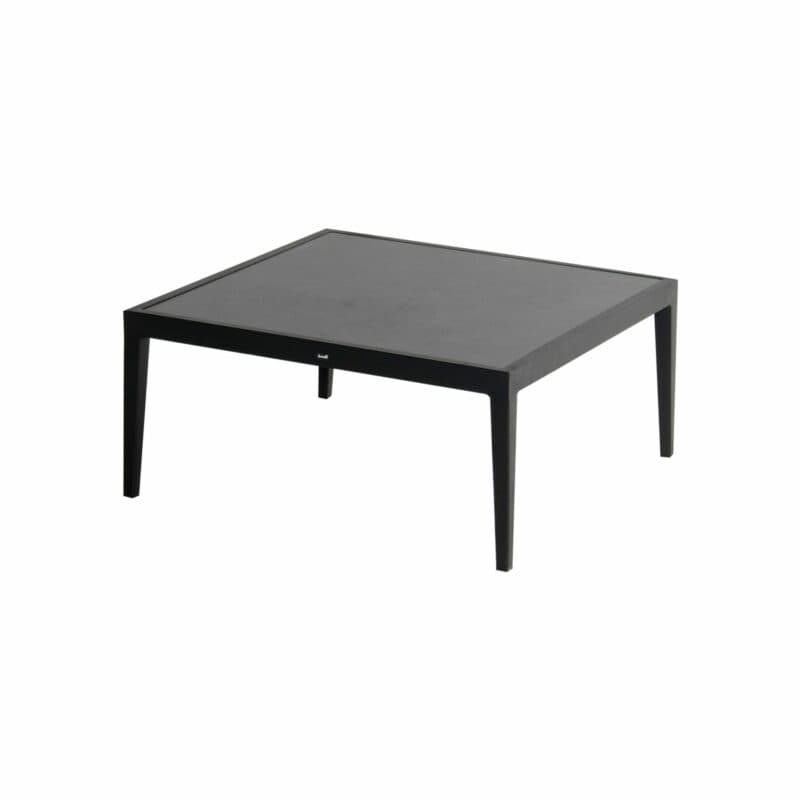 Hartman "Sven" Kaffeetisch 86x86 cm, Alu schwarz