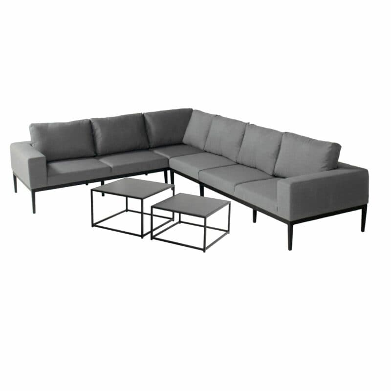 Hartman Ecklounge links "Sven" mit Kaffeetischen "Marie