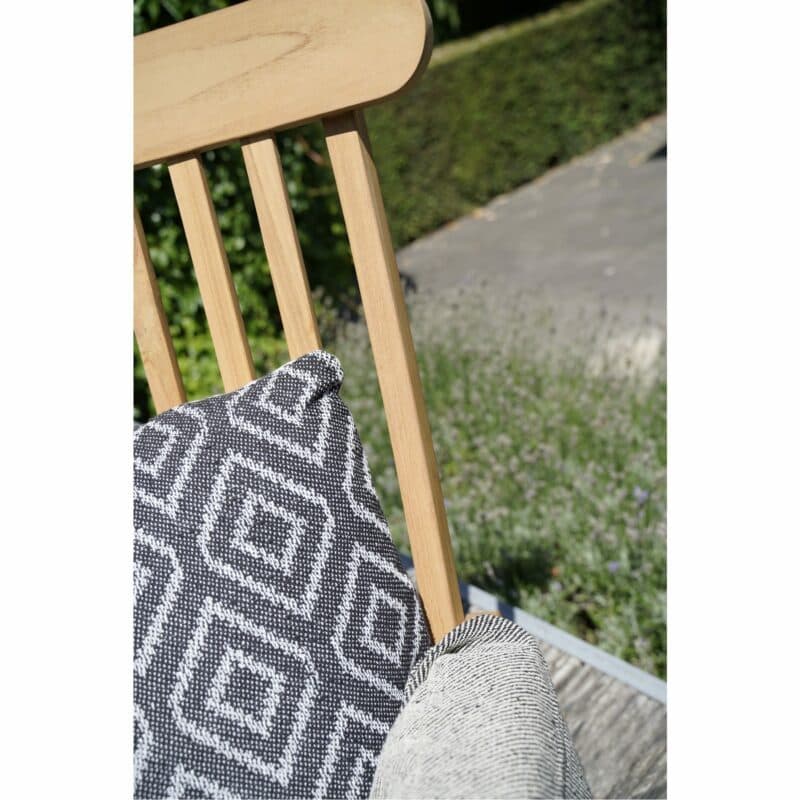 Lesli Living "Surabaya" Deckchair, Gestell Teakholz