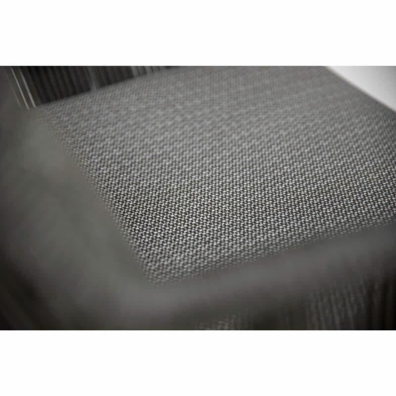4Seasons Outdoor "Valencia" Diningsessel, Edelstahl anthrazit, Rope platinum