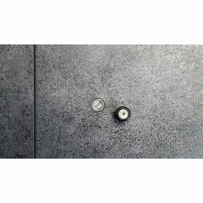 Kettler "Cubic" Ausziehtisch inkl. Einlegeplatte(n), Tischplatte HPL anthrazit, mit Höhenjustierung für die Einlegeplatte