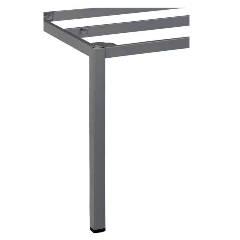 Kettler "Cubic" Tischgestell, Aluminium anthrazit