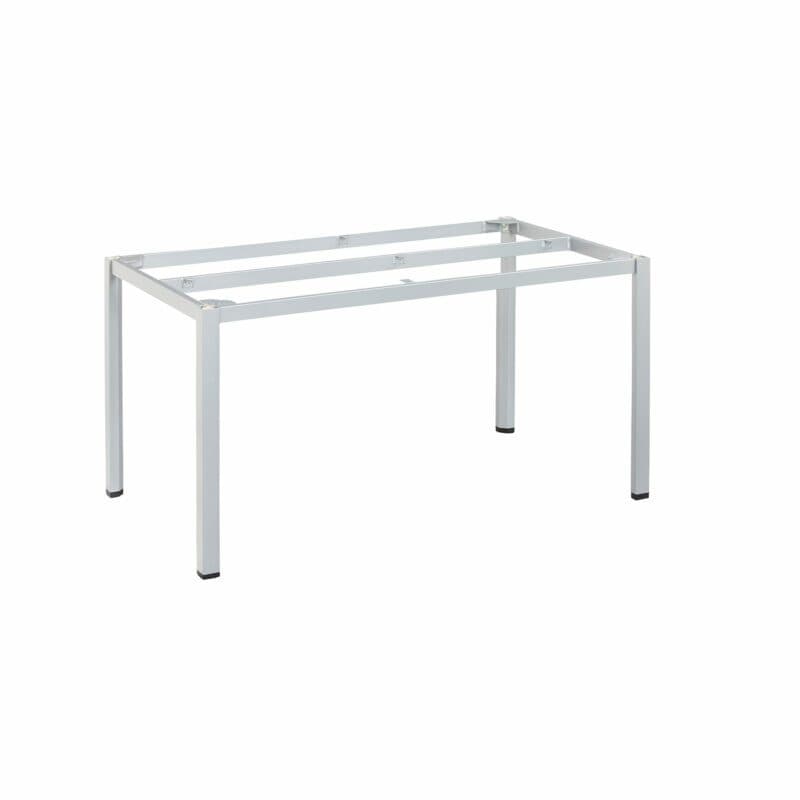 Kettler "Cubic" Tischgestell 140x70 cm, Aluminium silber