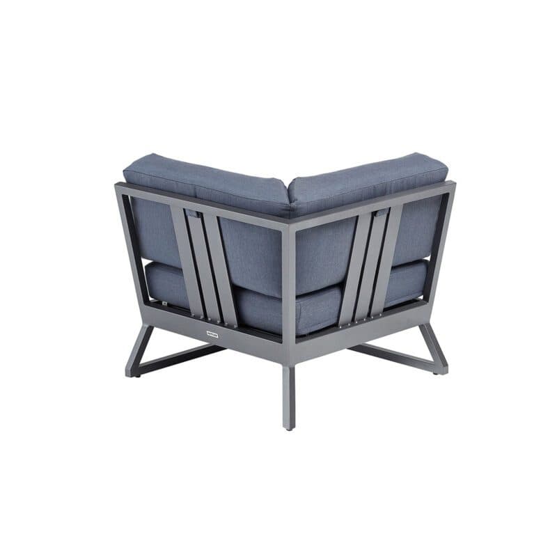 Kettler "Ocean Skid Platform" Loungeeckteil, Alu anthrazit matt, Bezug Agora® brisa