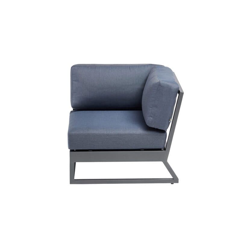 Kettler "Ocean Skid Platform" Loungeeckteil, Alu anthrazit matt, Bezug Agora® brisa