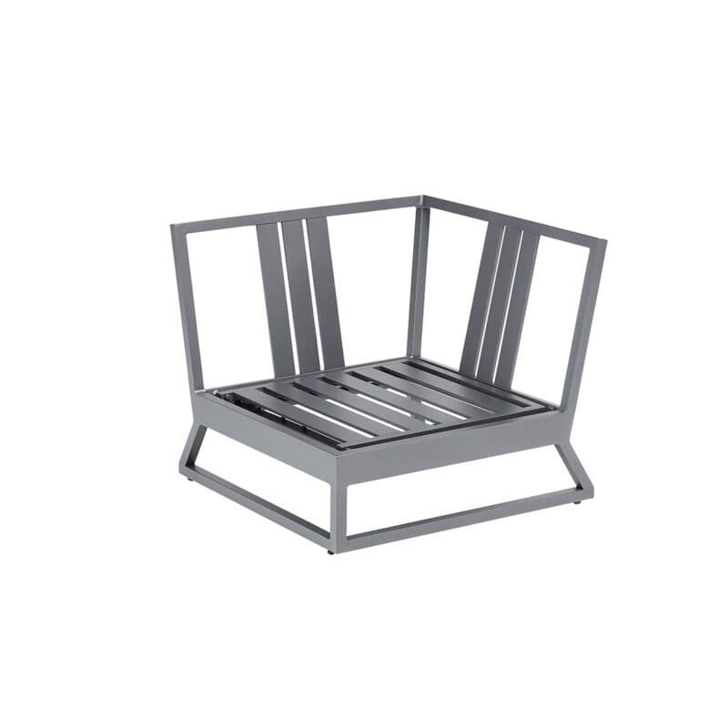 Kettler "Ocean Skid Platform" Loungeeckteil, Alu anthrazit matt, Bezug Agora® brisa