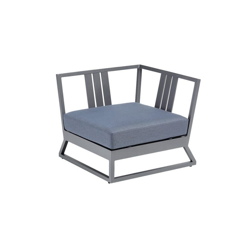 Kettler "Ocean Skid Platform" Loungeeckteil, Alu anthrazit matt, Bezug Agora® brisa