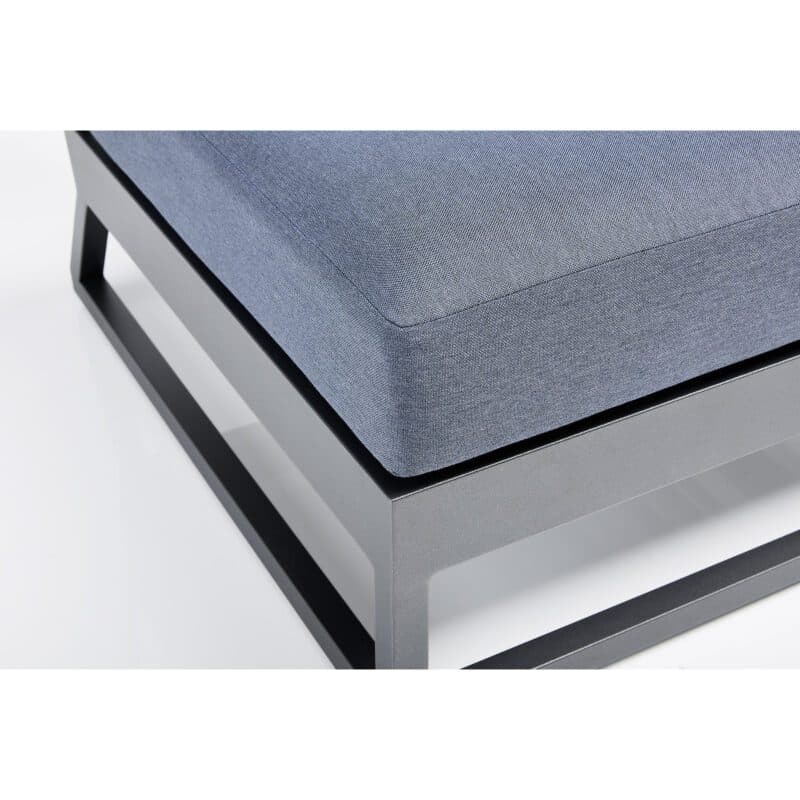 Kettler "Ocean Skid Platform" Loungeeckteil, Alu anthrazit matt, Bezug Agora® brisa