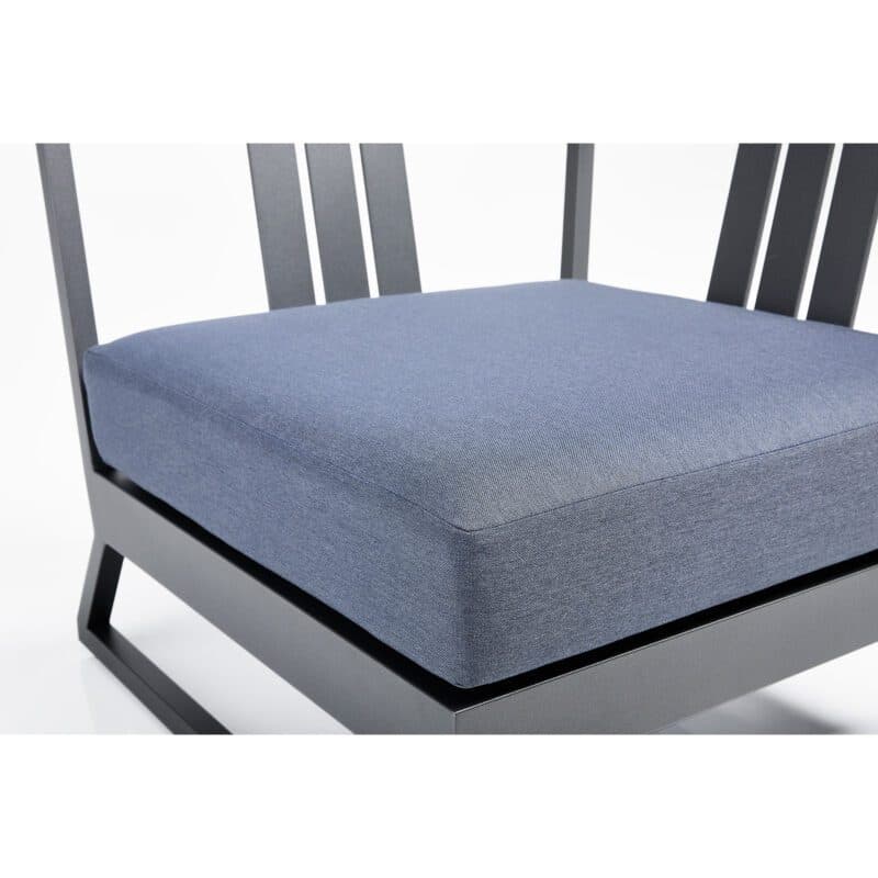 Kettler "Ocean Skid Platform" Loungeeckteil, Alu anthrazit matt, Bezug Agora® brisa